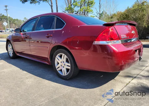 2011 Chevrolet Impala Lt from USA, damaged, VIN 2G1WG5EK9B1247224